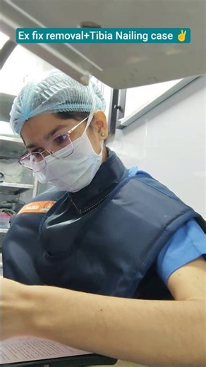 EX fix removal+ Tibia Nailing case ✌️#viral #doctor #anesthesia #surgery #surgeon