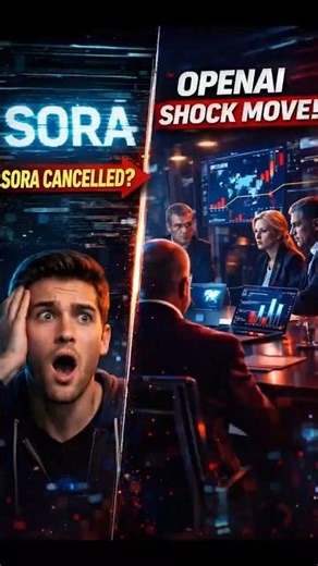 OpenAI Just Shocked Everyone… Sora Is Gone?! 😳