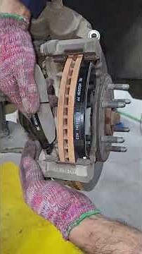 gmc front brake service install new brake pads