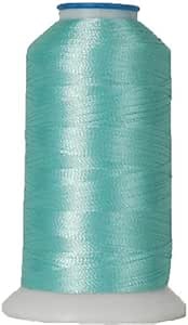 Threadart Polyester Machine Embroidery Thread by The Spool - 1000M - 40wt - Hundreds of Color Options - Ocean Wind - No. 364