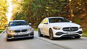 BMW 3er vs. Mercedes C-Klasse: Plug-in-Hybride im Test - AUTO BILD