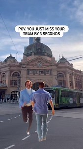 Honestly… the eye contact is worse than missing the tram 😭💔 #melbournesights #melbournelife #melbournecity #yarratrams #onlyinmelbourne #melbourne #australia #publictransport | Melbourne Sights
