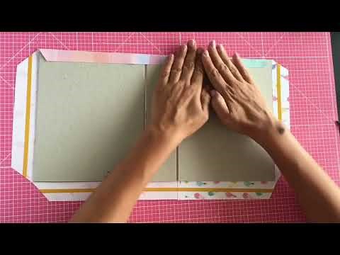 Tutorial álbum “familia”. Álbum scrapbooking