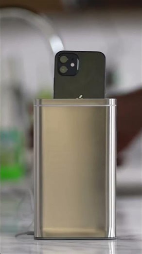 the proper way to clean your phone #tech #techshorts