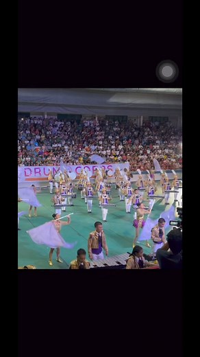Impressive and snappy Drum Line performance of CCNHS-DLC performers. ♥️ | Arvin A. Julaton