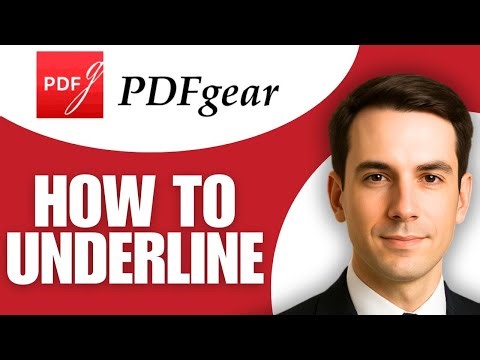 How To Underline In PDFgear