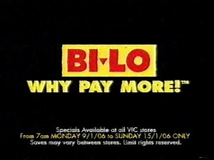 BI-LO 'Why Pay More' TV Commercial (January 2006)