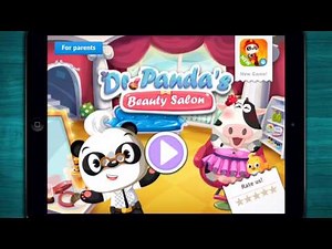 🍭 Dr. Panda's Beauty Salon - Beauty Game App for anyone 2 and up! - iPhone/iPad/Android