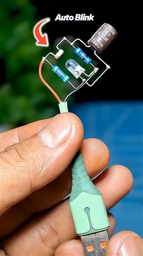 LED blinking Circuit Schema | Electric 2.0