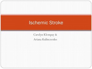 Ischemic Stroke - SlideServe