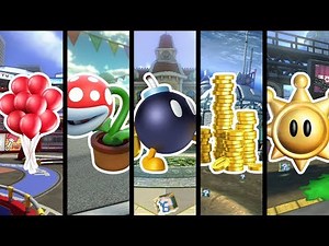 Mario Kart 8 Deluxe: All Battle Modes (All Courses)