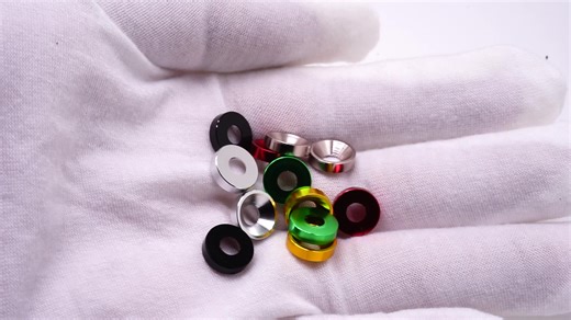 Custom Washers Aluminum Stainless Steel Gasket Cup CNC Round Washers with Shoulder Step for Bolt Fasteners