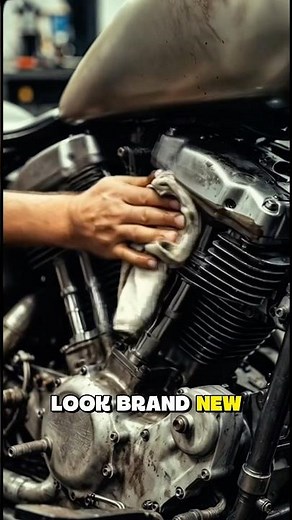 This Trick Makes Any Harley-Davidson Engine Look NEW Again