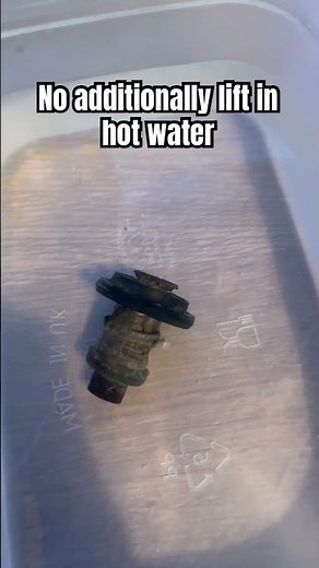 Broken Outboard Engine Thermostat #engineering #mercury #evinrude #tohatsu #2stroke #4stroke #yamaha