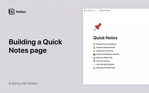 Notion官方教程｜用Notion构建｜Building with Notion