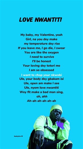 Love nwantiti -Ckay lyrics #short #lyrics #song #trending #ckay #songlyrics#ytshorts