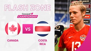 🎙️ 🇨🇦 Sophie Schmidt: "I'm so honored and lucky to be able to play for Canada and represent my country for the amount of times I've had." Canada Soccer | #CWC | Concacaf W