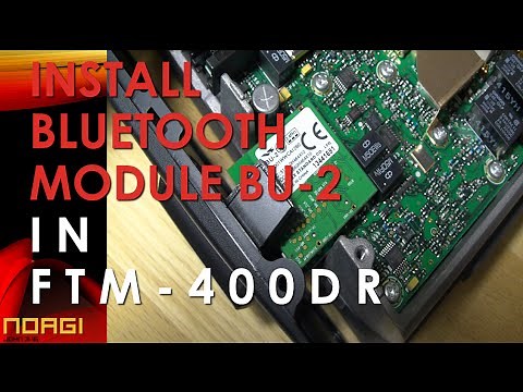 N0AGI - YAESU FTM-400 DR BLUETOOTH MODULE (BU-2) INSTALL