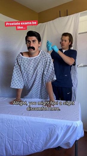 157K views · 3.2K reactions | Prostate exams be like…  #prostate #prostatecancerawareness #prostatehealth #comedy #pride #pride2023 #pridemonth #reels #doctors | Matt & Justus | Facebook
