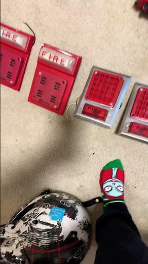 My whole fire alarm collection.