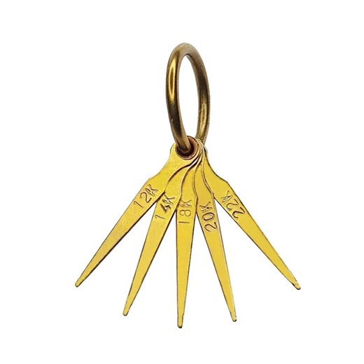 Gold Testing Needle With Set of 5 Needles Size 12k, 14k, 18k, 20k & 22k - Etsy
