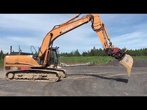 Köp Bandgrävmaskin Case 290B med tiltrotator + skopapå Klaravik.se