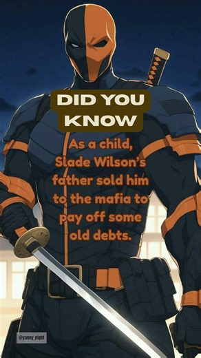 Slade Wilson’s childhood hides a disturbing secret… 🩸#Deathstroke#DC#DCComics#DCUniverse#shorts