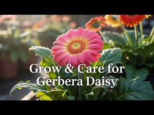The Joyful Bloom How to Grow and Care for Gerbera Daisy with Love
