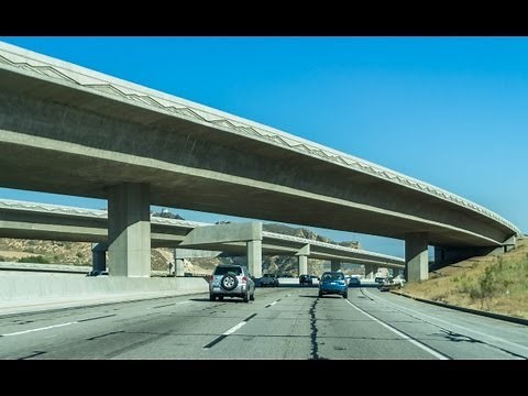 13-30 Los Angeles #1 of 14: I-5 South to I-210 East Through the Foothills
