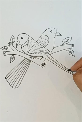 Letter Drawing: Bird 🐦drawing tutorial #Bird​ #art​ #drawing​ #easydrawing​ #stepbystep​ #mostviral