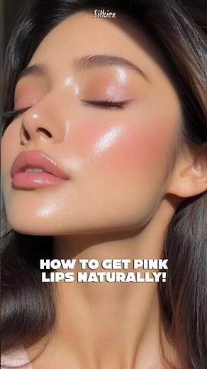 How to get pink lips naturally! #skincare #fyp #lips