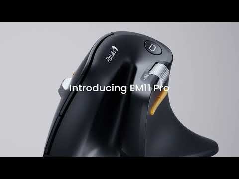 ProtoArc EM11 Pro | Ergonomic Vertical Mouse with Web Customization