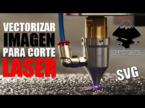 Como VECTORIZAR IMAGEN en Inkscape para CORTE LASER