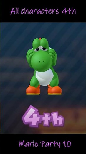 Mario Party 10 All Characters - 4th Celebrate