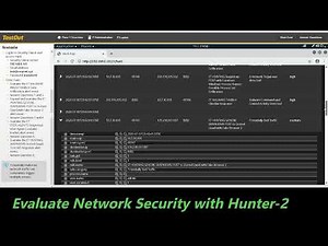 8.1.7 Evaluate Network Security with Hunter 2 (TestOut Lab)