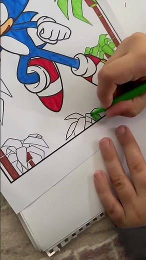Sonic Coloring Pages for Kids –104 Printable A4 PDF Sheets