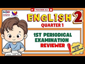 ENGLISH 2 QUARTER 1 FIRST 1ST PERIODICAL TEST REVIEWER - REVISED K-12 MATATAG REVIEWER #grade2