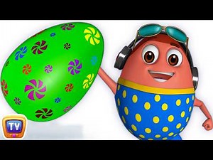 Learn GREEN Colour with Johny Johny Yes Papa | Surprise Eggs Colours Ball Pit Show | ChuChuTV 3D Fun