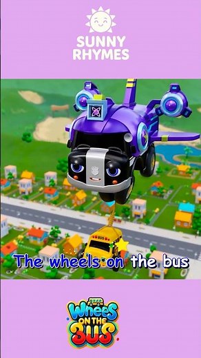 [ 1 MINUTE LOOP ] 🚍 Wheels on the Bus Sound Variations Remix 🎶 || Several Version | Sunny Rhymes