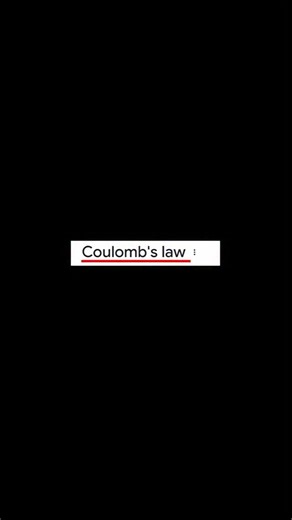 Learning Point 👉 on Instagram: "Coulomb’s Law Explained: Master Class for Class 12 Physics Students #physics#coulombslaw #electriccharges electricfields physics class12physics physicstutorial electrostatics studyphysics physicseducation science"