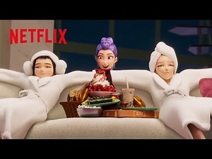 スーパースターのハントリックスに休みはない？ | KPOPガールズ! デーモン・ハンターズ | Netflix Japan