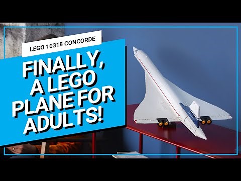 LEGO 10318 Concorde is a trap for 'real' grown-ups