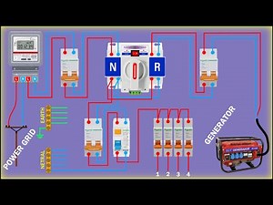 Single Phase Automatic Changeover Switch (Automatic Transfer Switch)