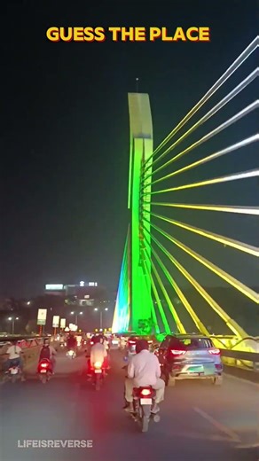 Where Is This Beautiful Bridge With Vehicles? #bridge #reversevideos