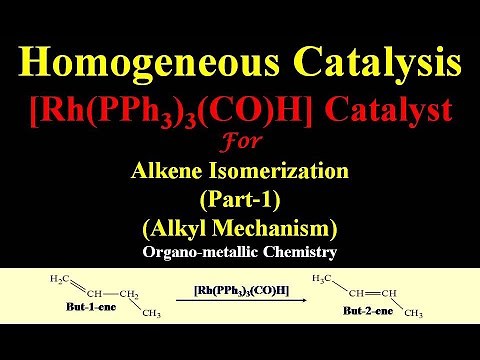 Alkene Isomerization | [Rh(PPh3)3(CO)H] Catalyst | Alkyl Mechanism | CSIR NET