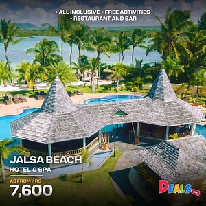 180 reactions · 8 comments | 拾 Are you ready to experience the ultimate 헝헮헹혀헮 of a lifetime?  Make your way to 헝헮헹혀헮 헕헲헮헰헵 헛헼혁헲헹 & 헦헽헮 to enjoy an 헔헟헟 헜헡헖헟헨헦헜헩험 stay! And do bring the little ones along, as 헸헶헱혀 혂헻헱헲헿 ퟰ 혀혁헮혆 헳헿헲헲.   Book your stay today!  deals.mu/jalsa-beach-hotel ☎️ 269 1500 | Deals.mu - Mauritius | Facebook