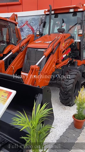 Tata hitachi backhoe loader video shinirai power 4 #backhoe #jcbmachines #JCB | Narayan Jadhav