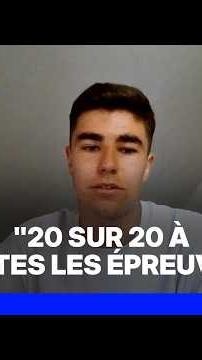 Ce jeune hongrois a eu "20/20 à toutes les épreuves du bac" sans avoir de lien avec la France