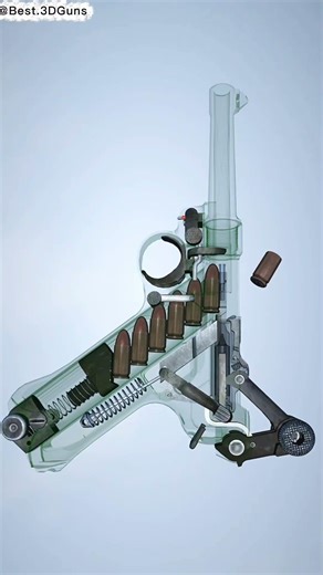 How It Really Works 🔍Luger P08 Mechanism