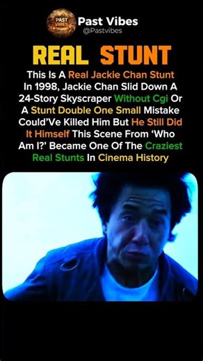Jackie Chan’s REAL stunt still shocks the world 😳🔥